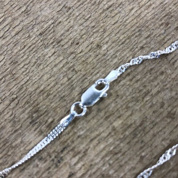 Banded Chalcedony Agate  Druzy Window and Silver Jewelry Set - Picture 7 of 7